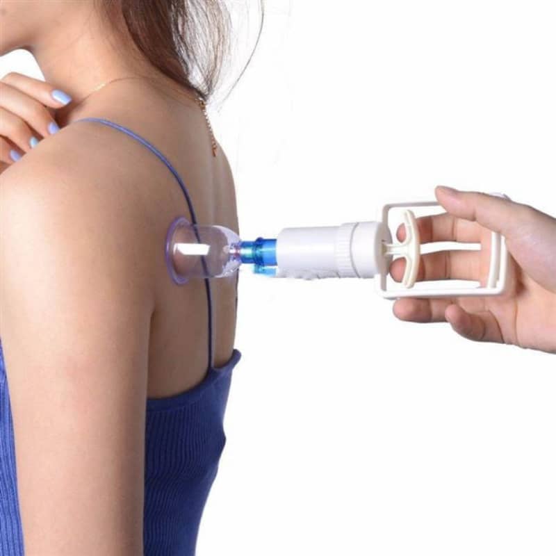 12-Piece Vacuum Cupping Therapy Set with Suction Pump