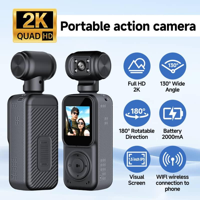 Outdoor Sports Camera with Night Vision