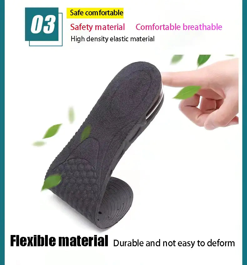 Increase Height Discreetly With Customizable Insoles