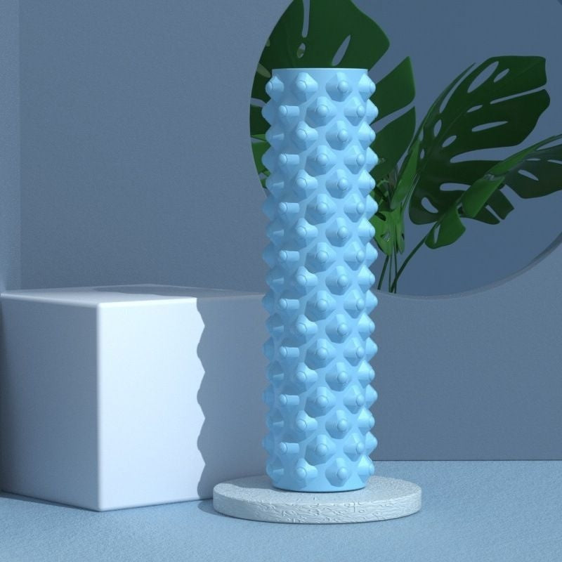 Spiked Club Muscle-relaxing Tool Massage Fitness Roller Foam Roller - Hi Fitness Gym Crop Tank Top Leggings Set - Hi Fitness