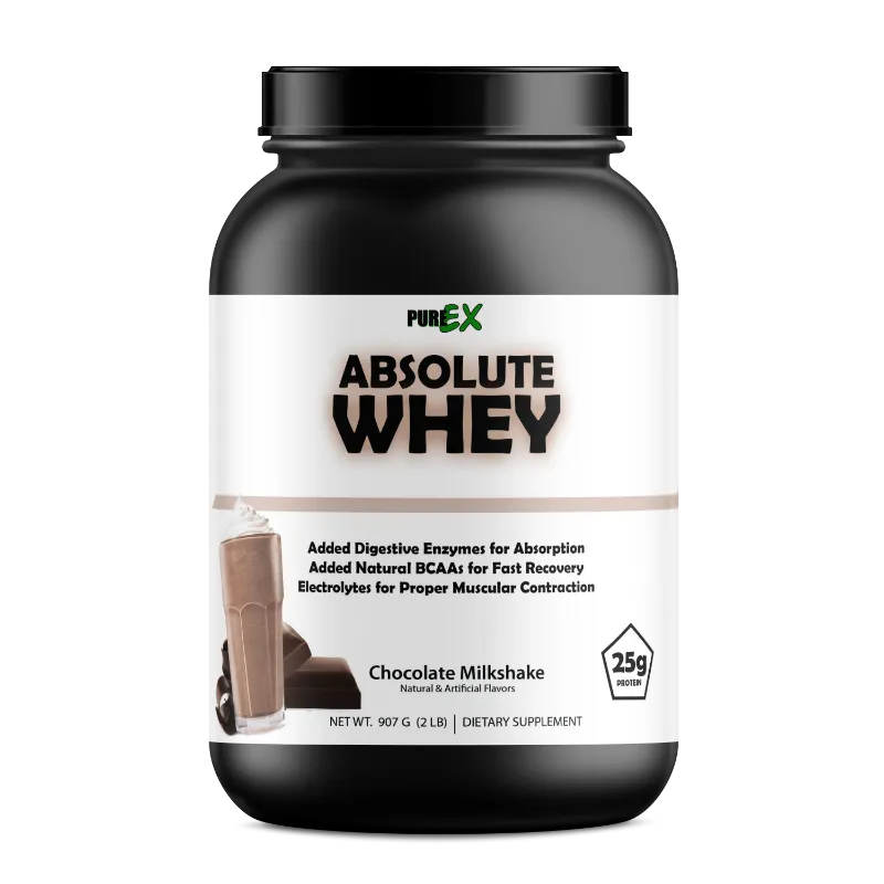 Absolute Whey Protein — 25g Cold-Processed Whey | Muscle Recovery & Growth
