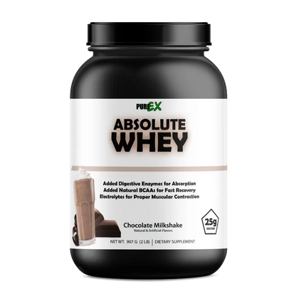 Absolute Whey Protein — 25g Cold-Processed Whey | Muscle Recovery & Growth
