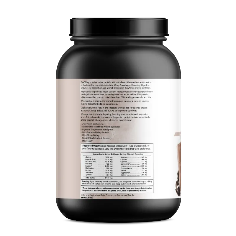 Absolute Whey Protein — 25g Cold-Processed Whey | Muscle Recovery & Growth