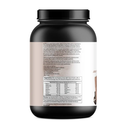 Absolute Whey Protein — 25g Cold-Processed Whey | Muscle Recovery & Growth