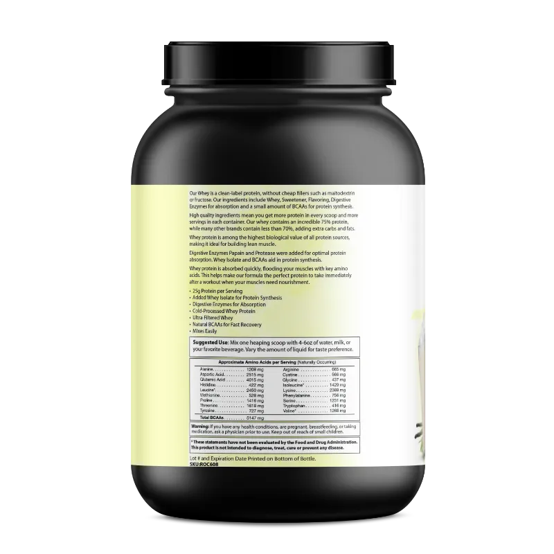 Absolute Whey Protein — 25g Cold-Processed Whey | Muscle Recovery & Growth