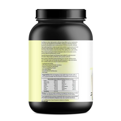 Absolute Whey Protein — 25g Cold-Processed Whey | Muscle Recovery & Growth