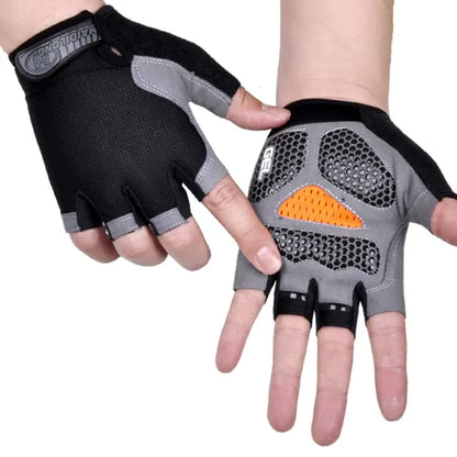 Anti Slip Breathable Half Finger Gloves