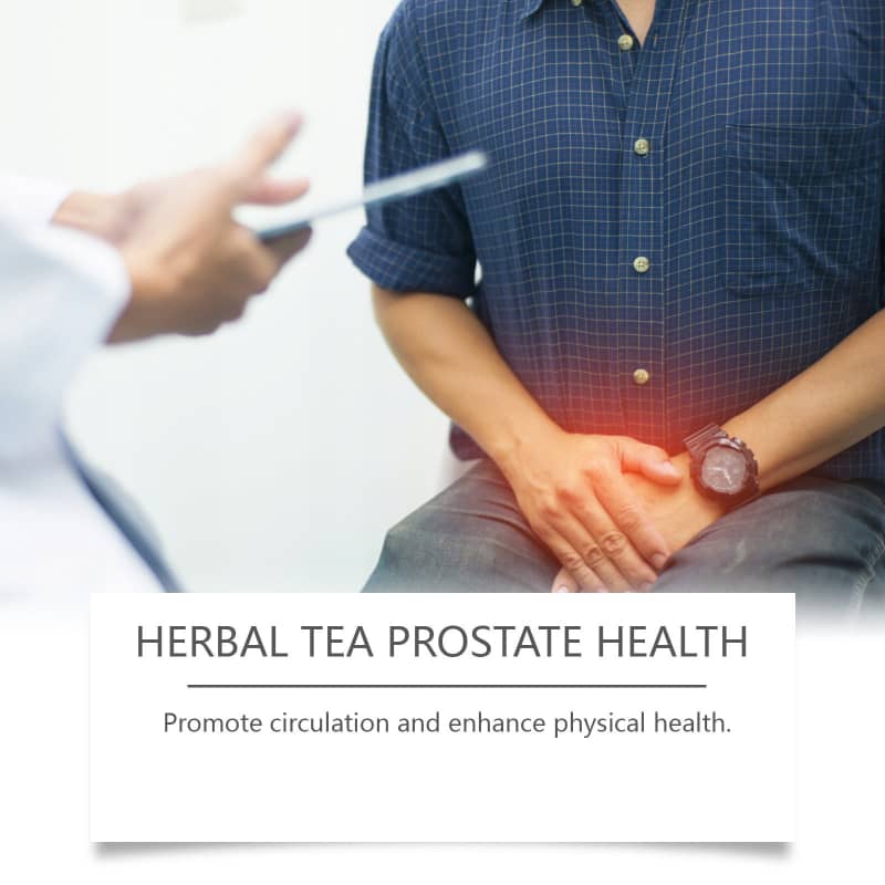 Men's Prostate Health Herbal Tea – Ginseng, Astragalus & Green Tea