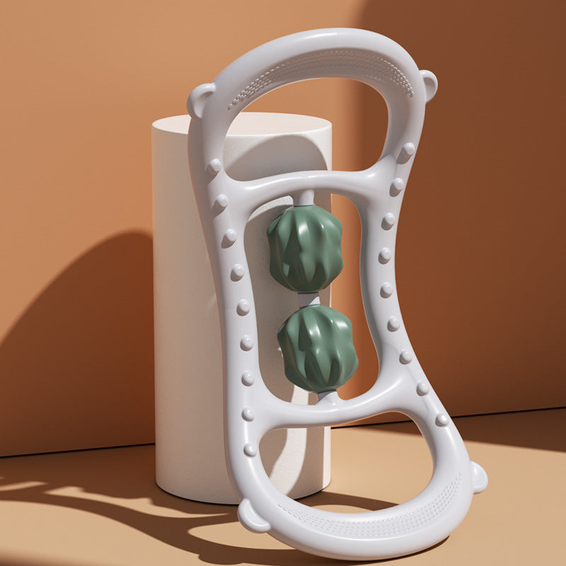 Soft Yoga Ring Magic Cycle Pilates Roller Back Tensioner Shoulder Neck Yoga Fitness Skinny Calf Fitness Artifact Fascia Massage - Hi Fitness Gym Crop Tank Top Leggings Set - Hi Fitness