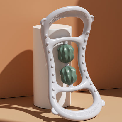 Soft Yoga Ring Magic Cycle Pilates Roller Back Tensioner Shoulder Neck Yoga Fitness Skinny Calf Fitness Artifact Fascia Massage - Hi Fitness Gym Crop Tank Top Leggings Set - Hi Fitness