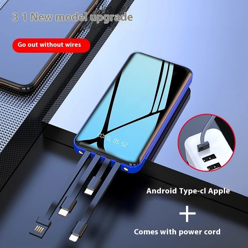 Mini Power Bank – Fast Charge, Up to 20000mAh
