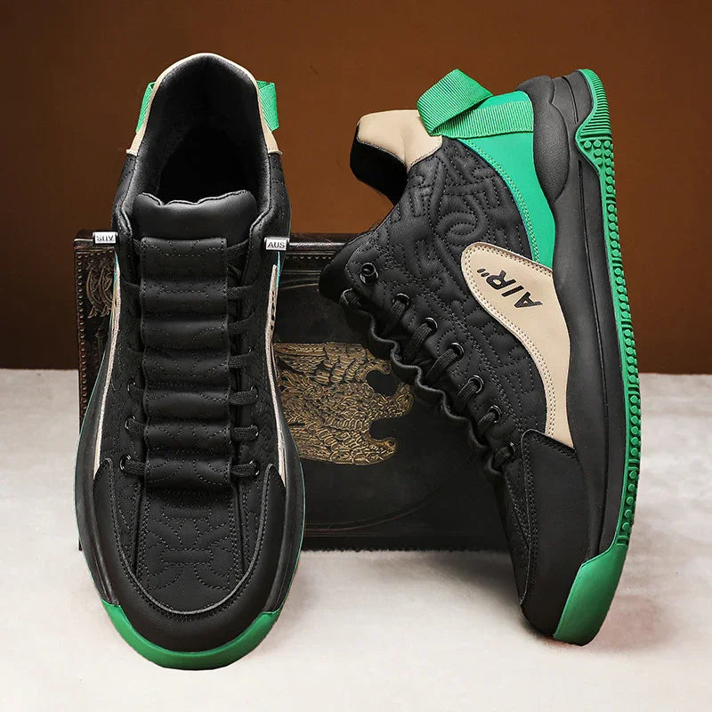 Sport Platform Heightening Shoes for Men. Athletic Lift Sneakers - Hi Fitness Gym