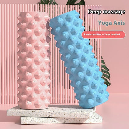 Spiked Club Muscle-relaxing Tool Massage Fitness Roller Foam Roller - Hi Fitness Gym Crop Tank Top Leggings Set - Hi Fitness