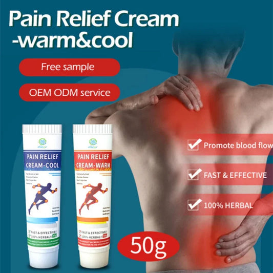 Pain Relief Cream – Fast-Acting External Relief for Shoulder, Neck, Waist & Leg Pain - Hi Fitness Gym Crop Tank Top Leggings Set - Hi Fitness
