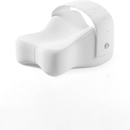 White visor cap on a white background