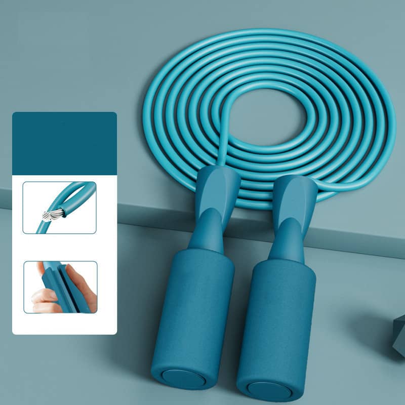 Cordless Weighted Jump Rope with Ball Handles