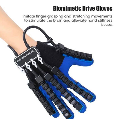 Biomimetic Drive Gloves with text on a white background