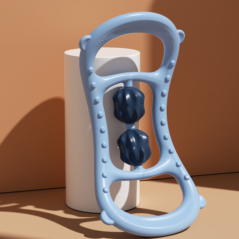 Soft Yoga Ring Magic Cycle Pilates Roller Back Tensioner Shoulder Neck Yoga Fitness Skinny Calf Fitness Artifact Fascia Massage - Hi Fitness Gym Crop Tank Top Leggings Set - Hi Fitness