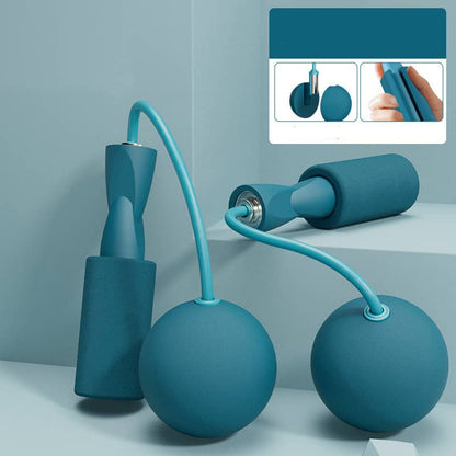 Cordless Weighted Jump Rope with Ball Handles