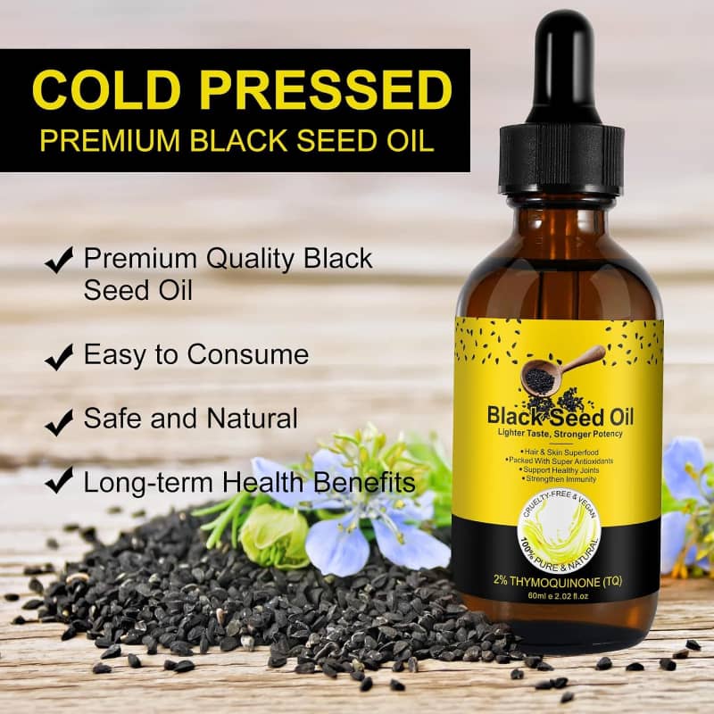 Black Seed Oil Vitamin Drops – Daily Immune & Wellness Support