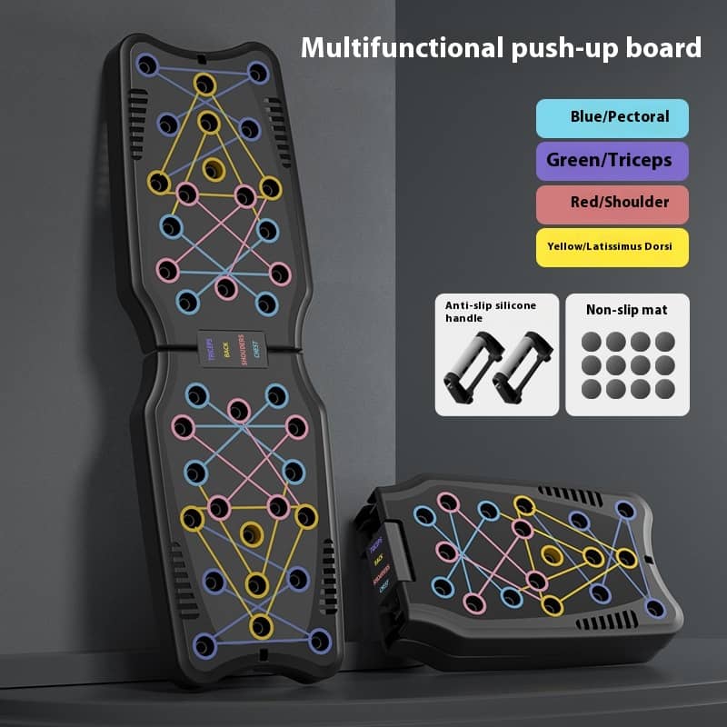 Push-Up Support Board – Multifunctional Chest, Shoulder & Triceps Trainer