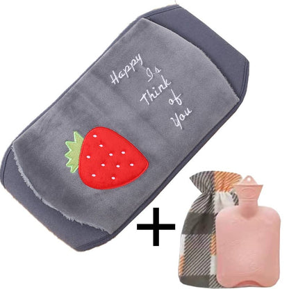 Plush Waist Warmer Belt – Hot Water Bottle Belly Band