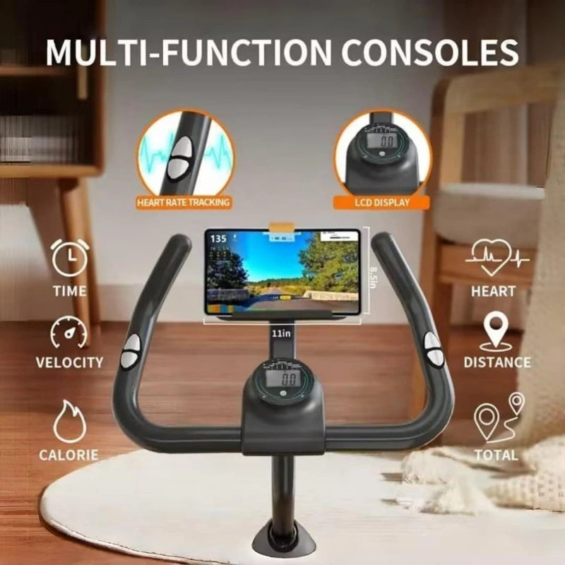 Indoor Cycling Spin Bike 100-Level Magnetic Resistance