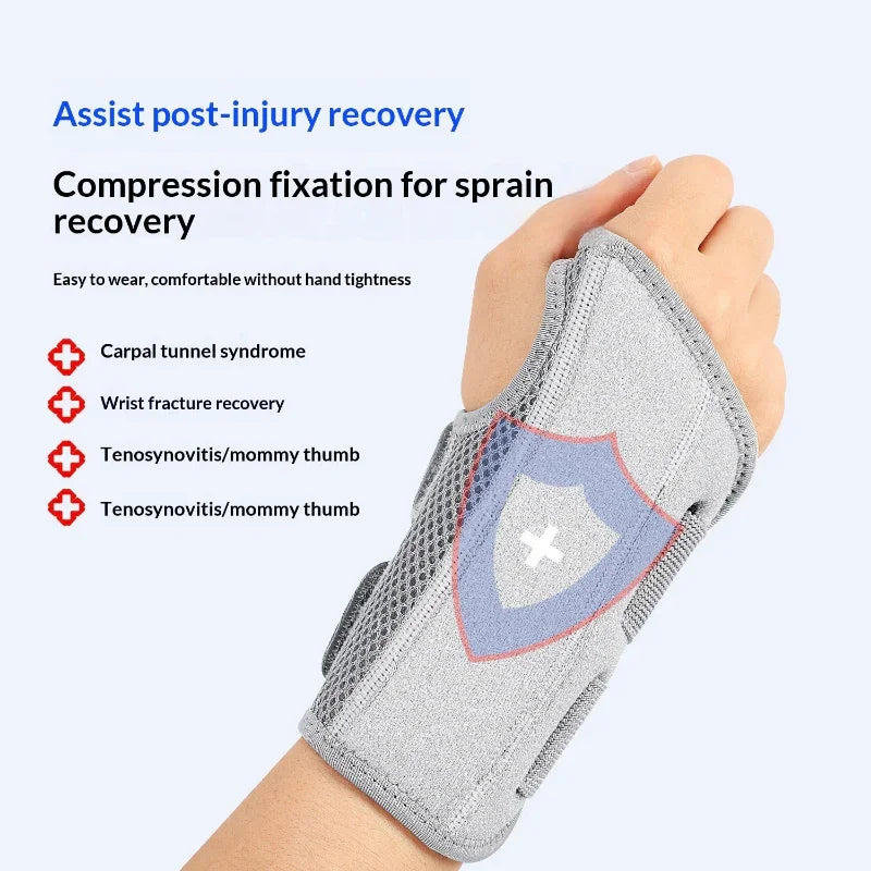 Double Strap Wrist Brace. Knuckle Pain Support & Adjustable Stabilization - Hi Fitness Gym Crop Tank Top Leggings Set - Hi Fitness