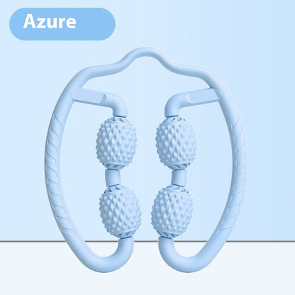 Spiked Club Muscle-relaxing Tool Massage Fitness Roller Foam Roller - Hi Fitness Gym Crop Tank Top Leggings Set - Hi Fitness