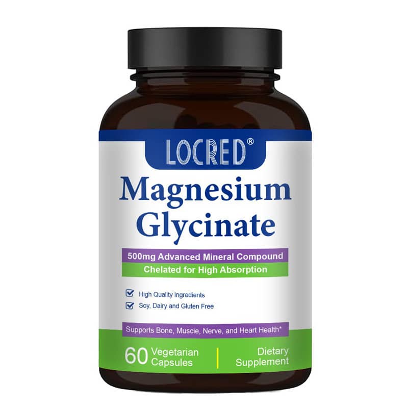 Magnesium Glycinate Capsules – Sleep, Stress & Muscle Support