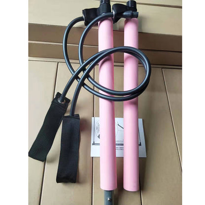 Rally Bar Chest Expansion Arm Force Bar Yoga Bar Pilates Bar Fitness Bar - Hi Fitness Gym Crop Tank Top Leggings Set - Hi Fitness