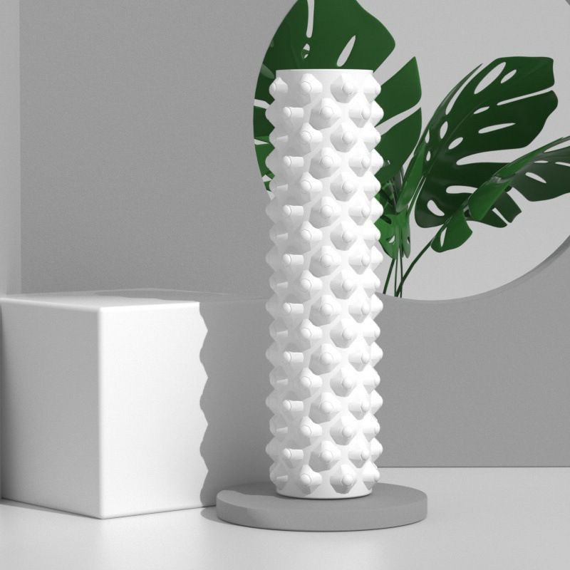 Spiked Club Muscle-relaxing Tool Massage Fitness Roller Foam Roller - Hi Fitness Gym Crop Tank Top Leggings Set - Hi Fitness