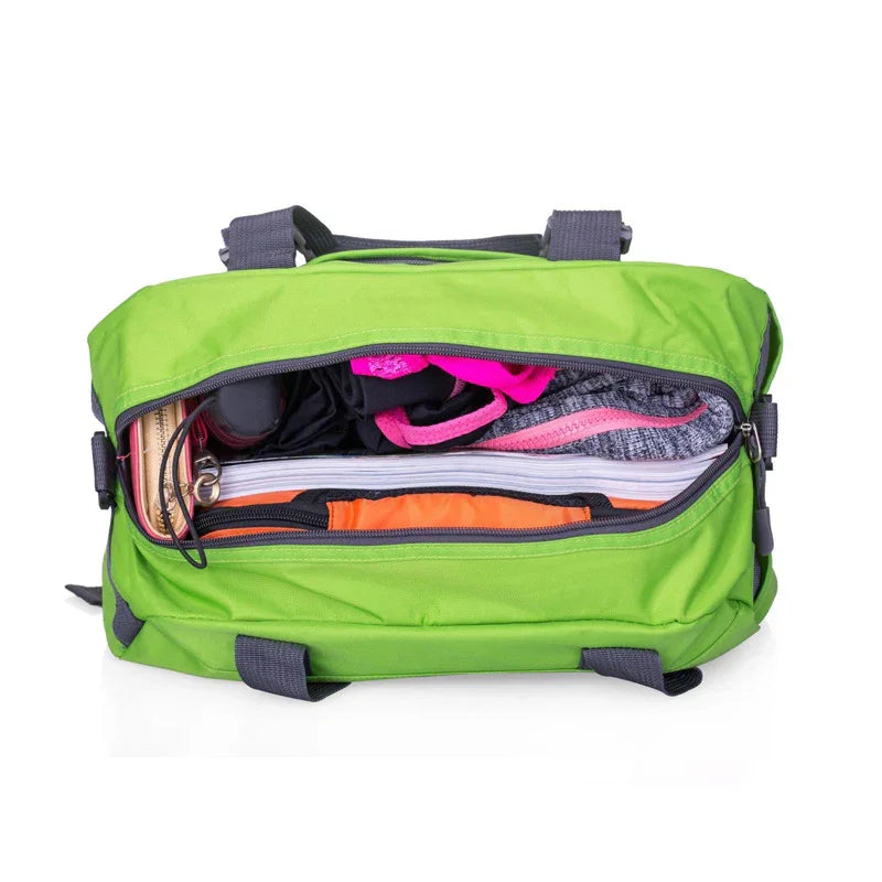 Yoga Bag Gym Bag. Large Capacity Fitness Sports Tote with Shoulder Strap for Yoga, Pilates & Travel - Hi Fitness Gym Crop Tank Top Leggings Set - Hi Fitness