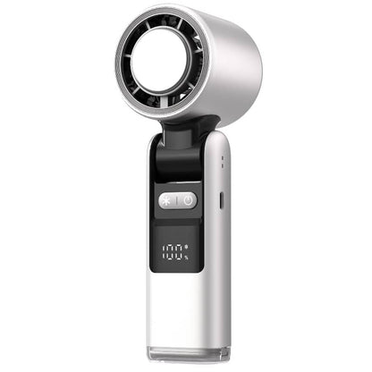 Portable USB Handheld Fan with Digital Display