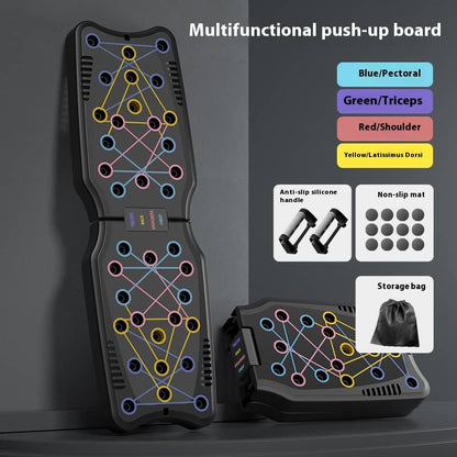Push-Up Support Board – Multifunctional Chest, Shoulder & Triceps Trainer