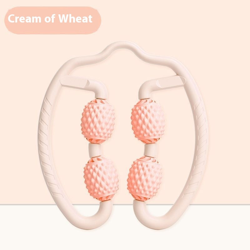 Spiked Club Muscle-relaxing Tool Massage Fitness Roller Foam Roller - Hi Fitness Gym Crop Tank Top Leggings Set - Hi Fitness