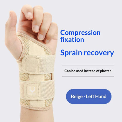 Double Strap Wrist Brace. Knuckle Pain Support & Adjustable Stabilization - Hi Fitness Gym Crop Tank Top Leggings Set - Hi Fitness