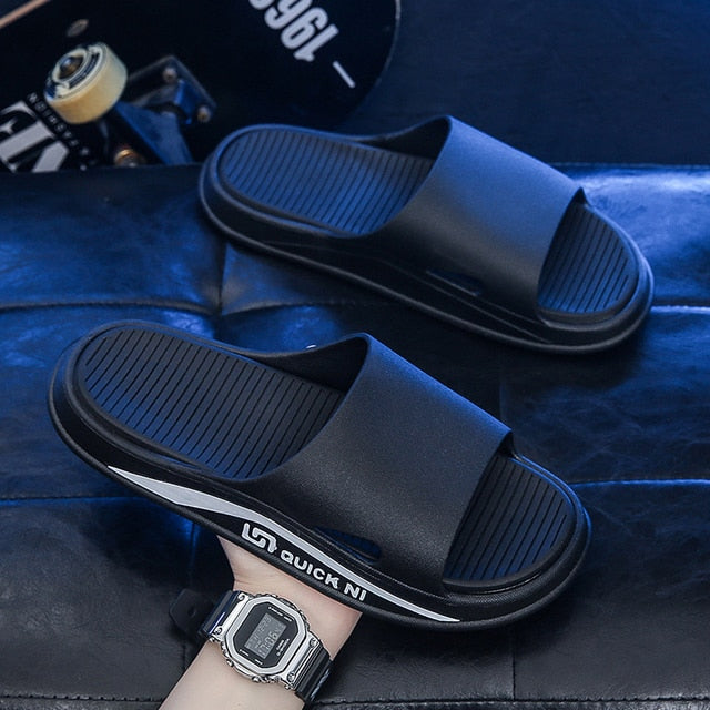 JOYWILL/Summer Men Slippers Outdoor Male Shoes Anti-slip