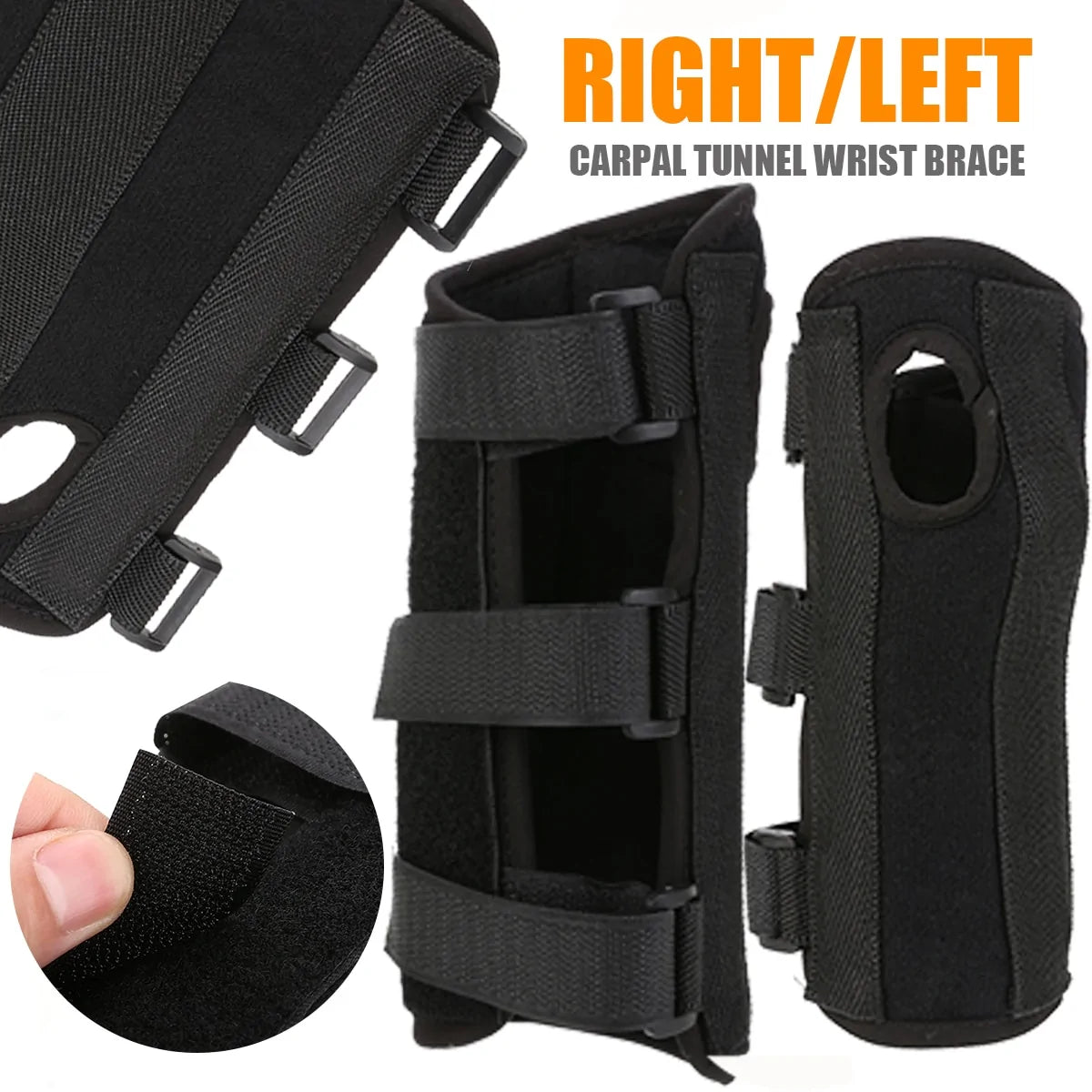 Professional Wrist Support Splint for Arthritis, Carpal Tunnel, and Sprain Prevention