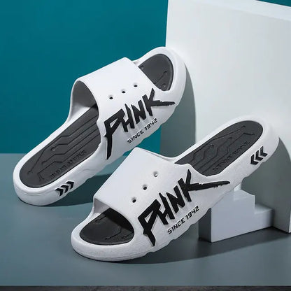 JOYWILL/Summer Men Slippers Outdoor Male Shoes Anti-slip