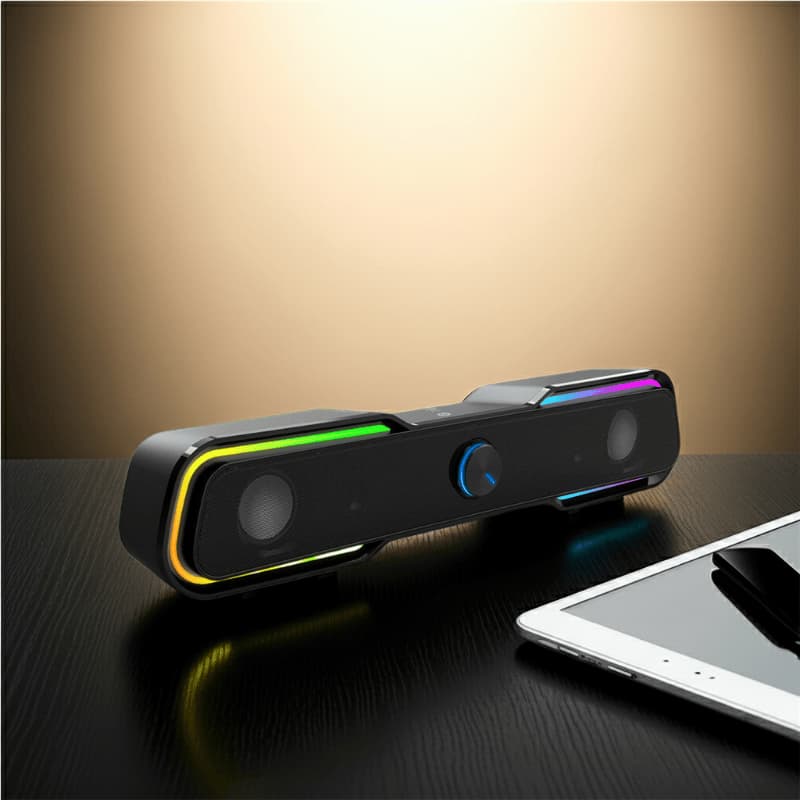 2.1 Channel USB Desktop Speaker with Subwoofer – PC, Laptop & Mobile