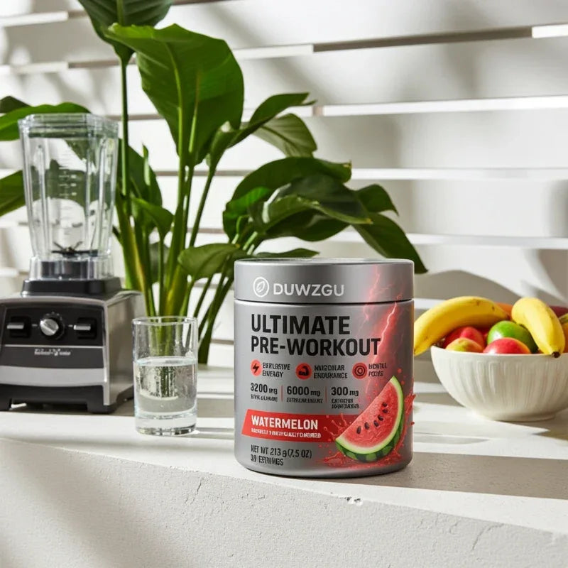 Pre-Workout Supplement - Watermelon Caffeine Boost