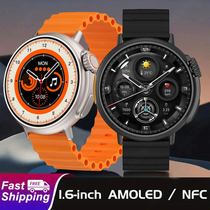 AMOLED 1.6 Inch. Fitness Smart Watch