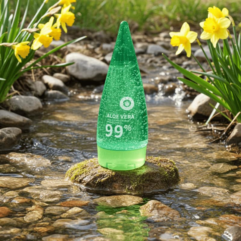 Aloe Vera Gel Moisturizing Skin Care for Soothing & Hydration