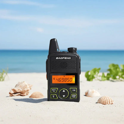 Mini Wireless Walkie Talkie - Compact Outdoor Two-Way Radio