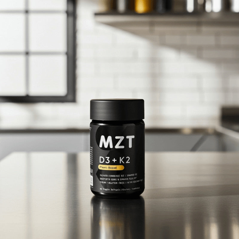 D3 + K2 Vitamin Softgels – Plant-Based