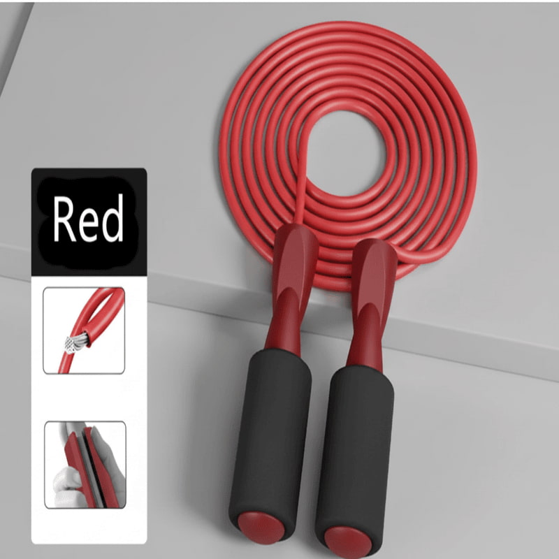 Cordless Weighted Jump Rope with Ball Handles