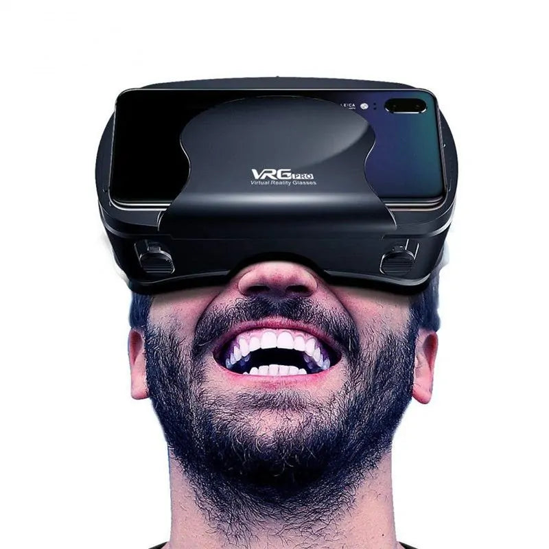 Full Screen Visual Wide-Angle VR Glasses