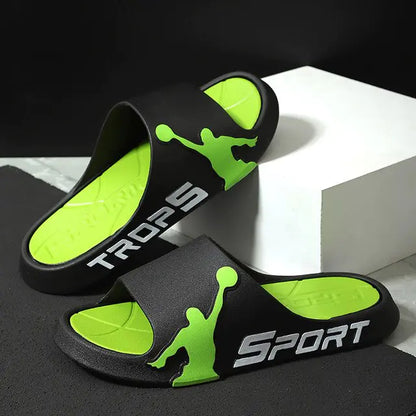 JOYWILL/Summer Men Slippers Outdoor Male Shoes Anti-slip