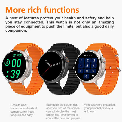 AMOLED 1.6 Inch. Fitness Smart Watch